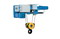 Rope hoist units